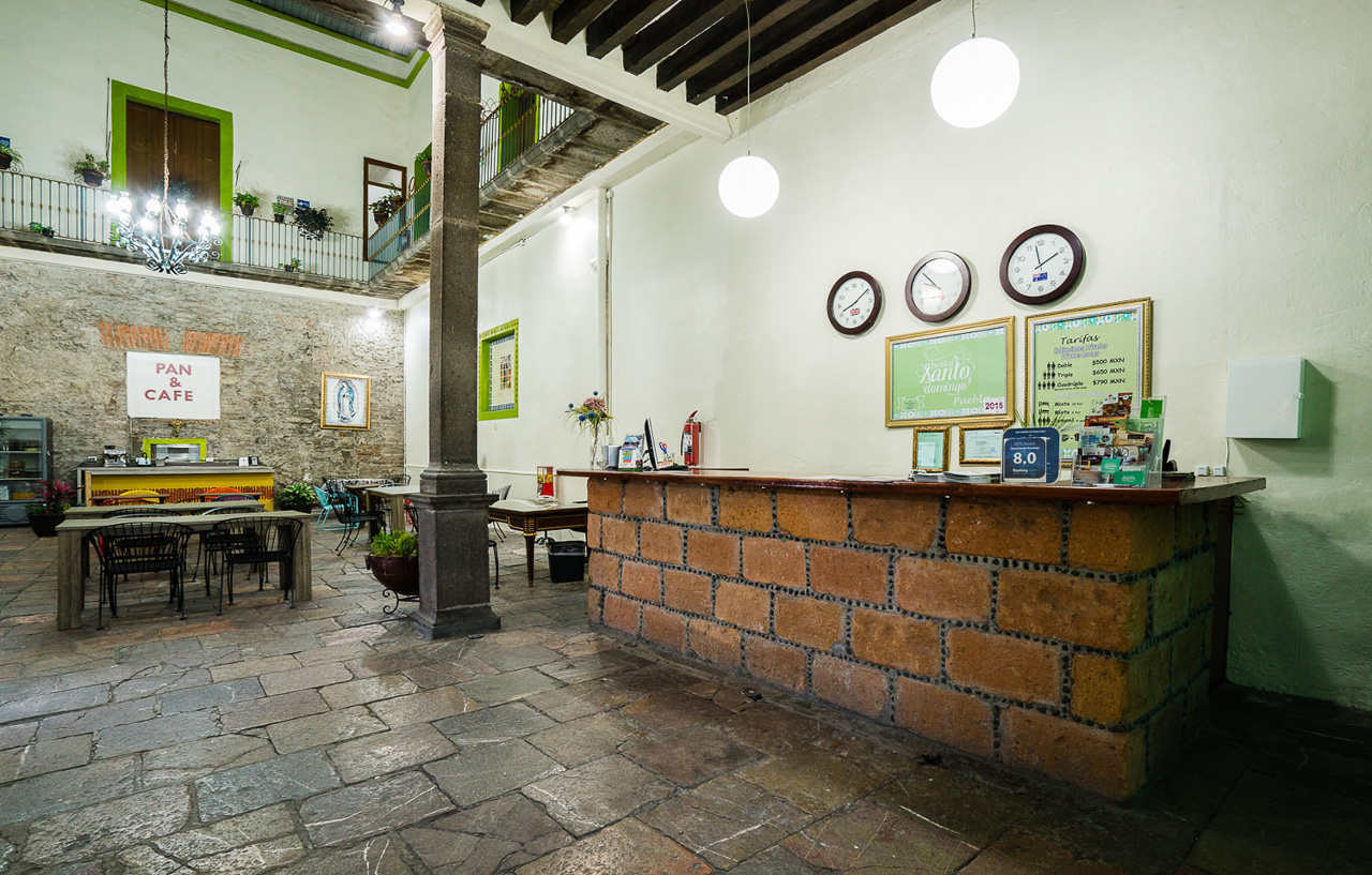 Hostal Santo Domingo 普埃布拉 外观 照片